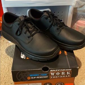 Sketchers Slip resistant work shoes
